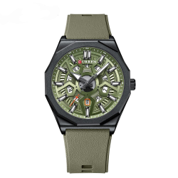 Curren 8437 Black-Green Curren 8437 Black-Green