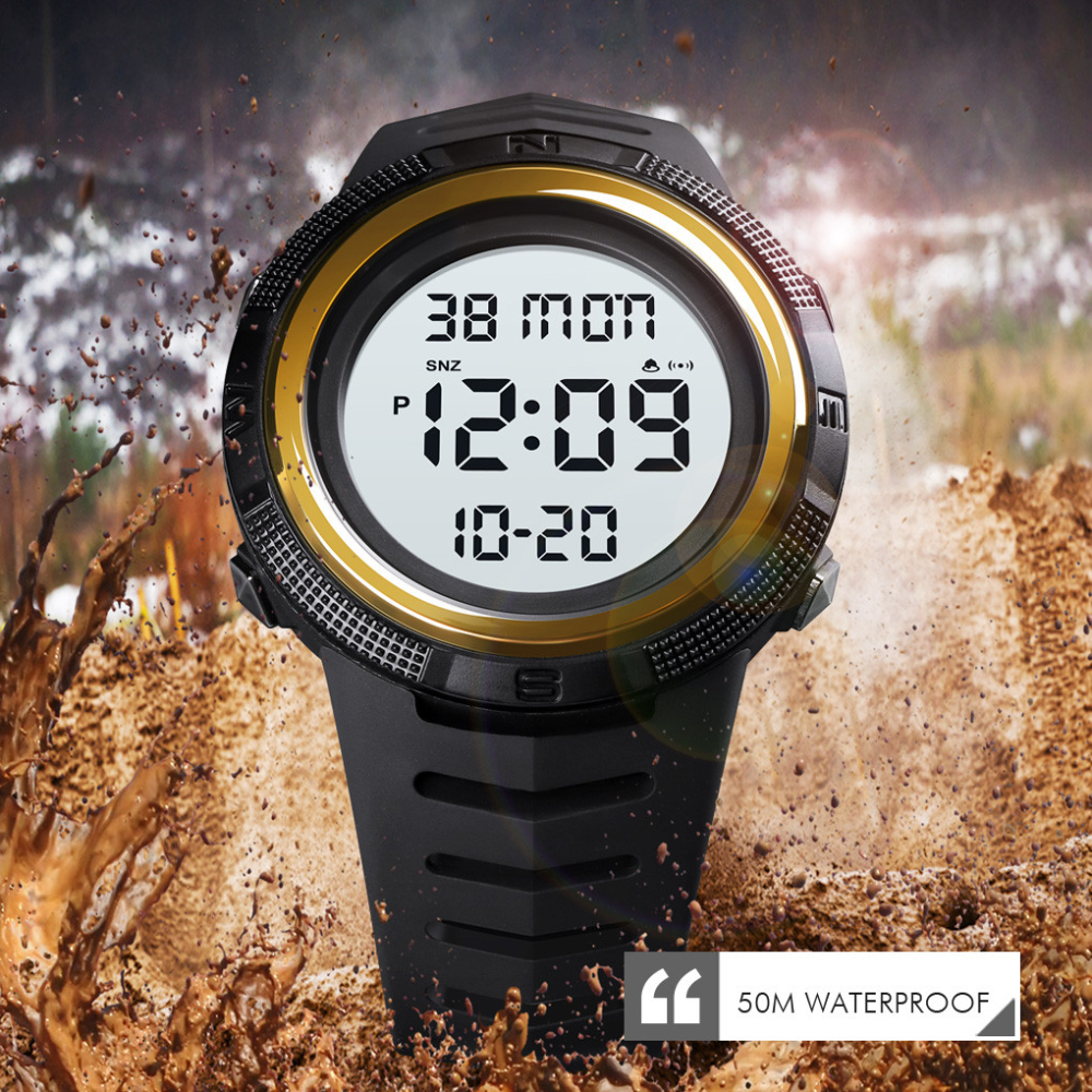 Skmei 1632GDWT Gold-White