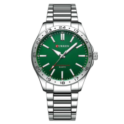 Curren 8452 Silver-Green Curren 8452 Silver-Green