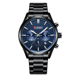 Curren 8446 Black-Blue Curren 8446 Black-Blue