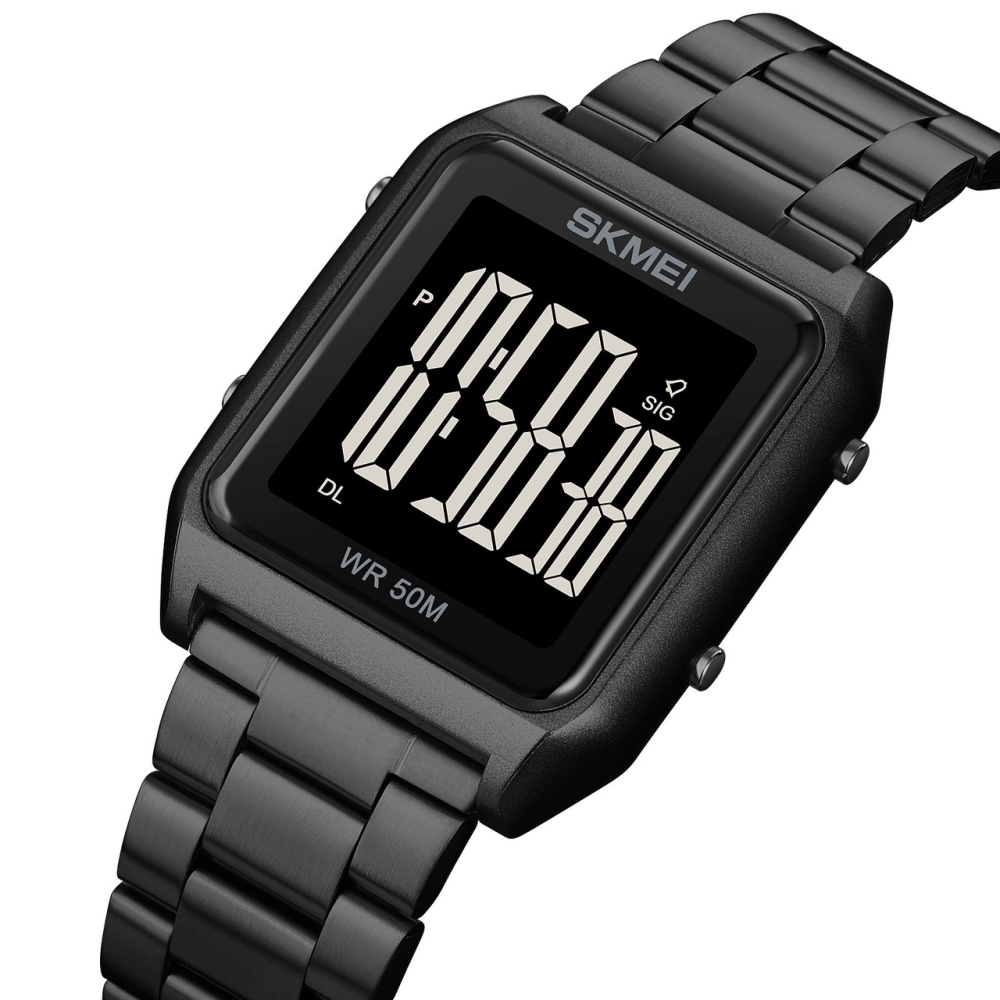 Skmei 1879BKBK Black-Black STOPPED