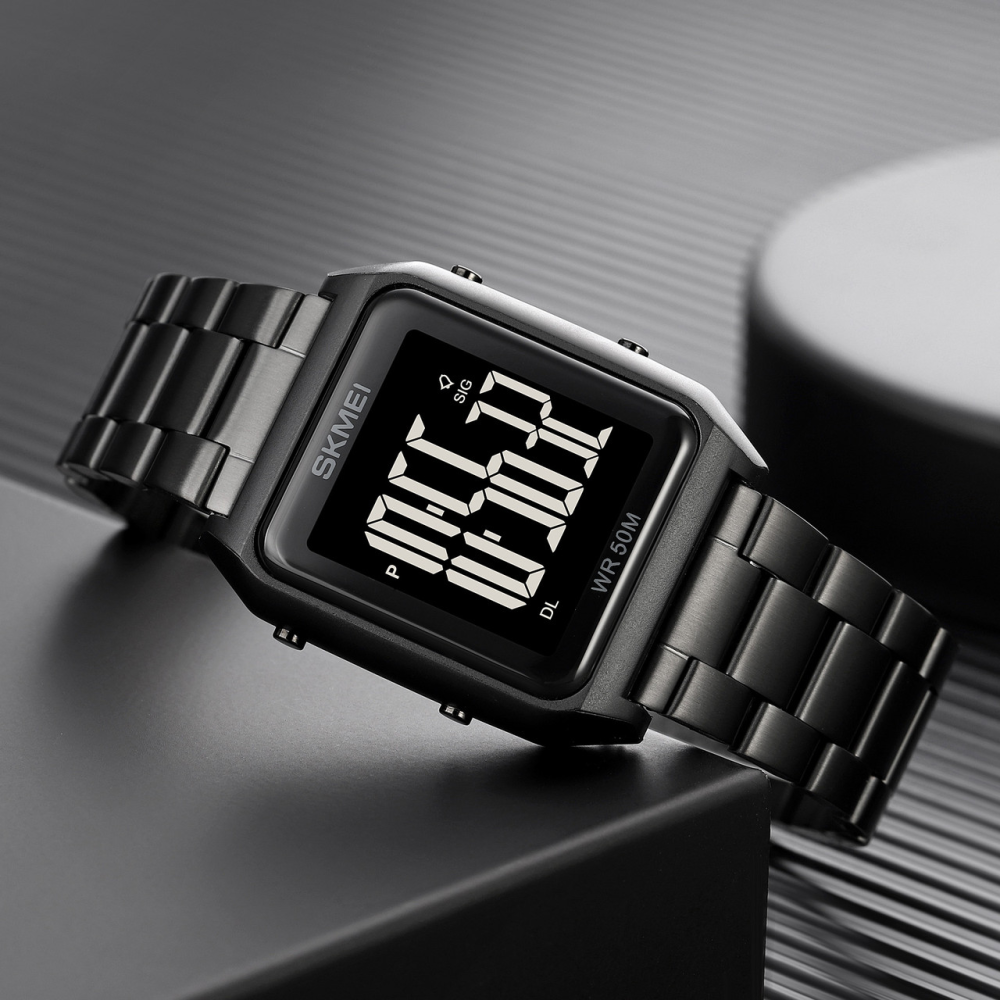 Skmei 1879BKBK Black-Black STOPPED