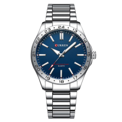Curren 8452 Silver-Blue Curren 8452 Silver-Blue