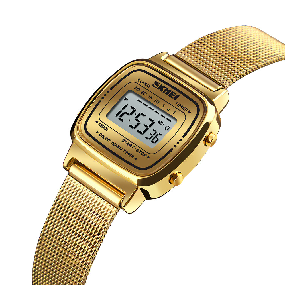 Skmei 1901MHGD Gold Mesh