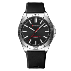 Curren 8449 Silver-Black Curren 8449 Silver-Black