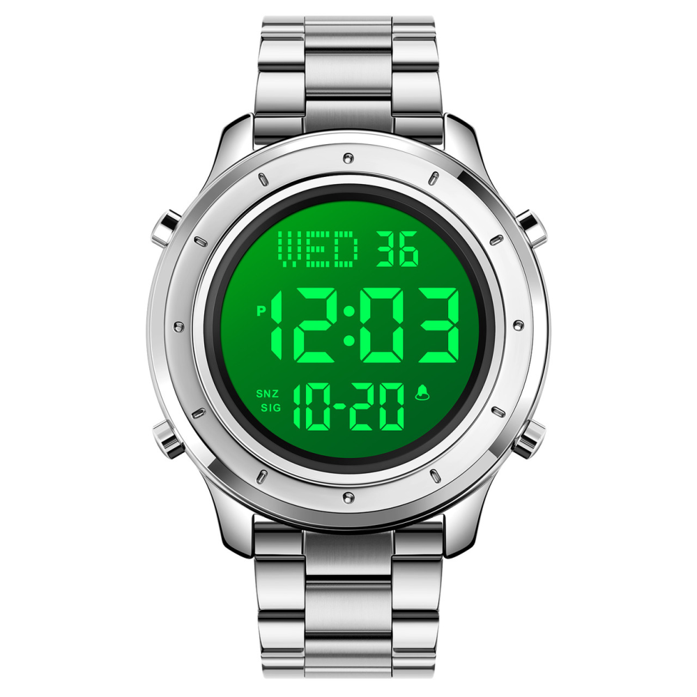 Skmei 1864SSIWT Silver/White Steel