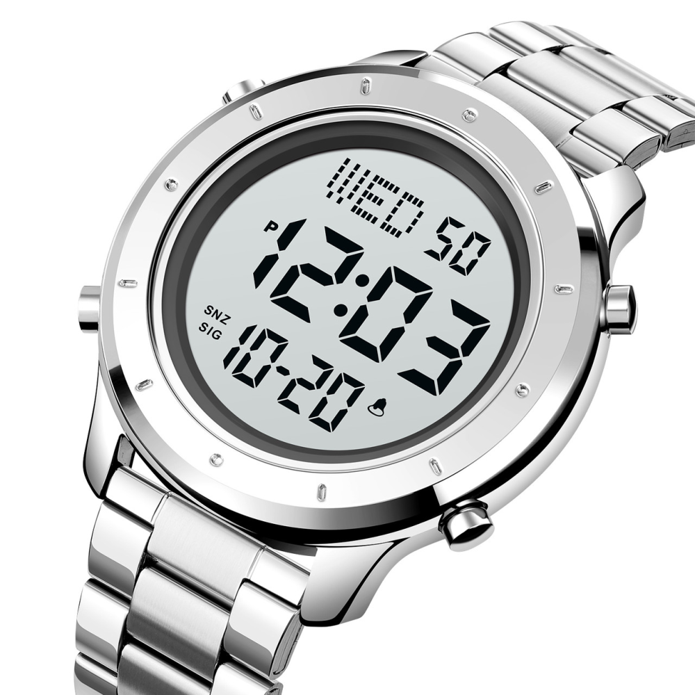 Skmei 1864SSIWT Silver/White Steel