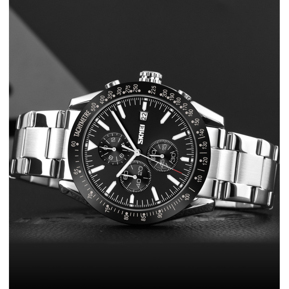 Skmei 9253SIBK Silver-Black