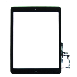 Тачскрин для Apple iPad Air (A1474/A1475/A1476) чёрный с кнопкой Home Тачскрин для Apple iPad Air (A1474/A1475/A1476) чёрный с кнопкой Home