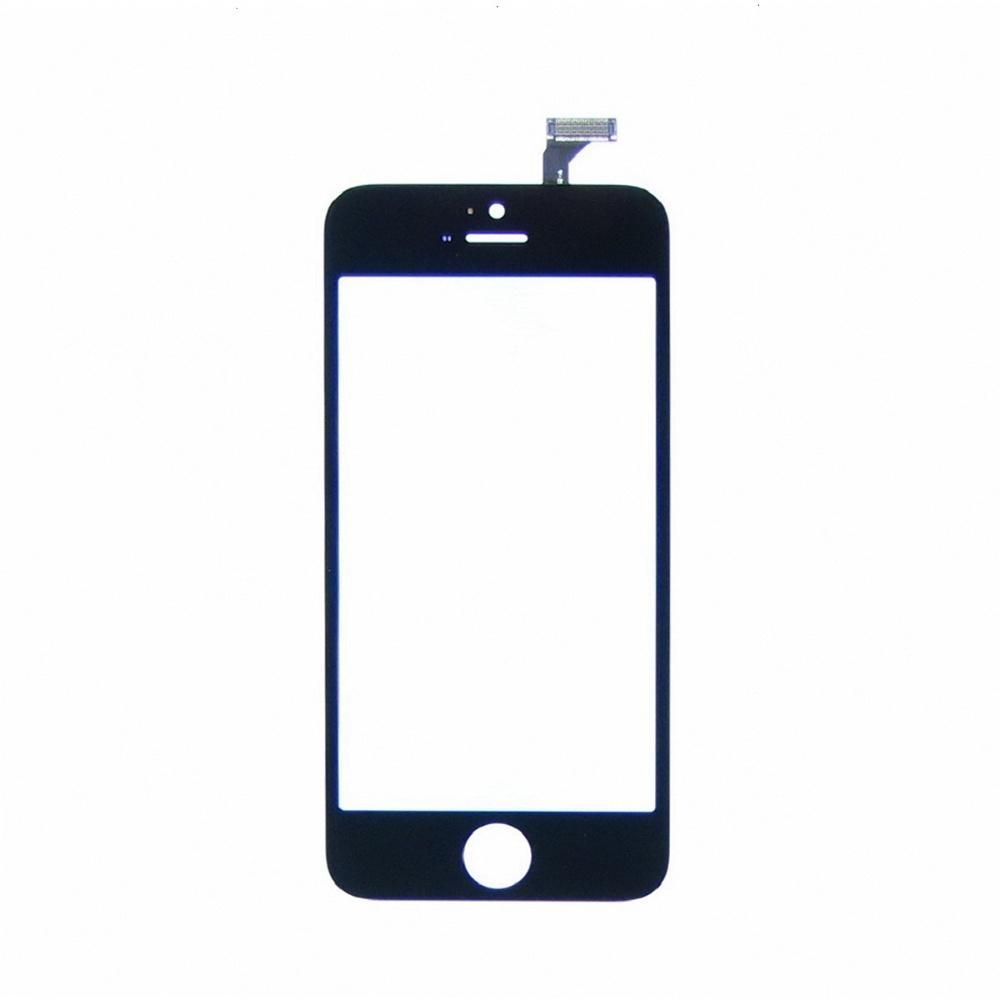 Тачскрин для Apple iPhone 5 чёрный с дисплейной рамкой