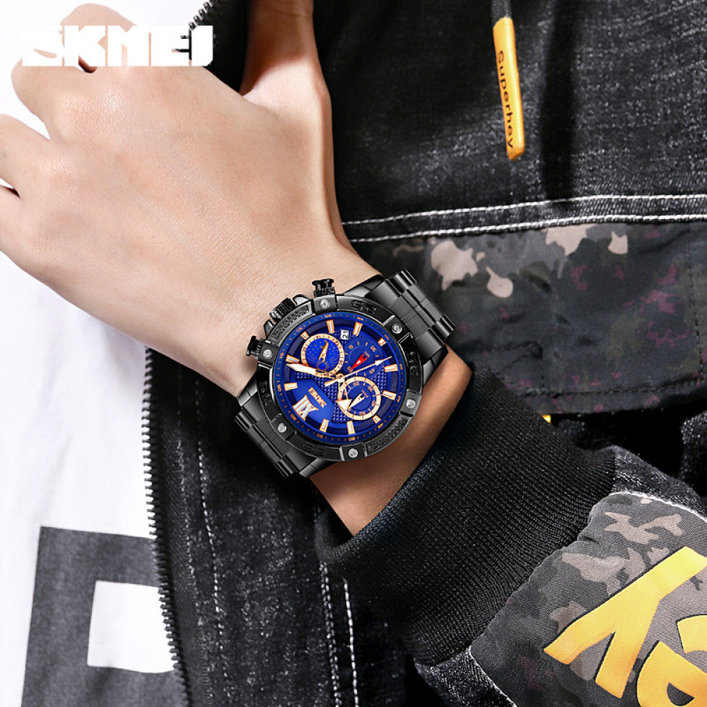 Skmei 9235BKBU Black-Blue SALE
