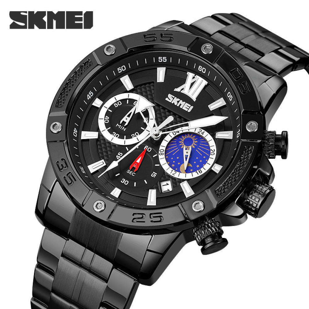Skmei 9235BKBK Black-Black