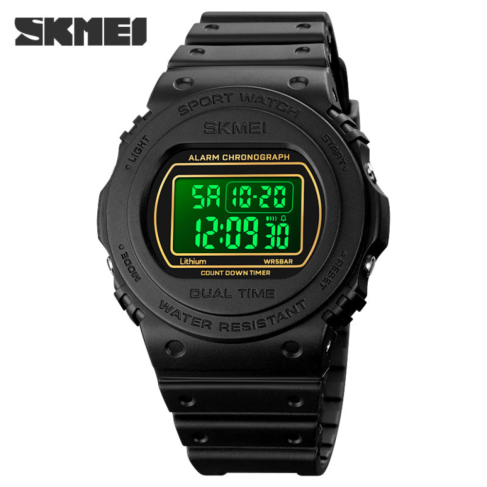 Skmei 1776BKBK Black-Black SALE