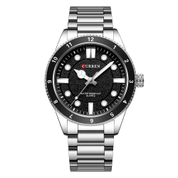 Curren 8450 Silver-Black Curren 8450 Silver-Black