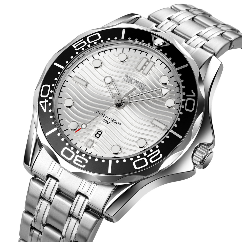 Skmei 9276SSISI Silver-Silver Steel Strap SALE
