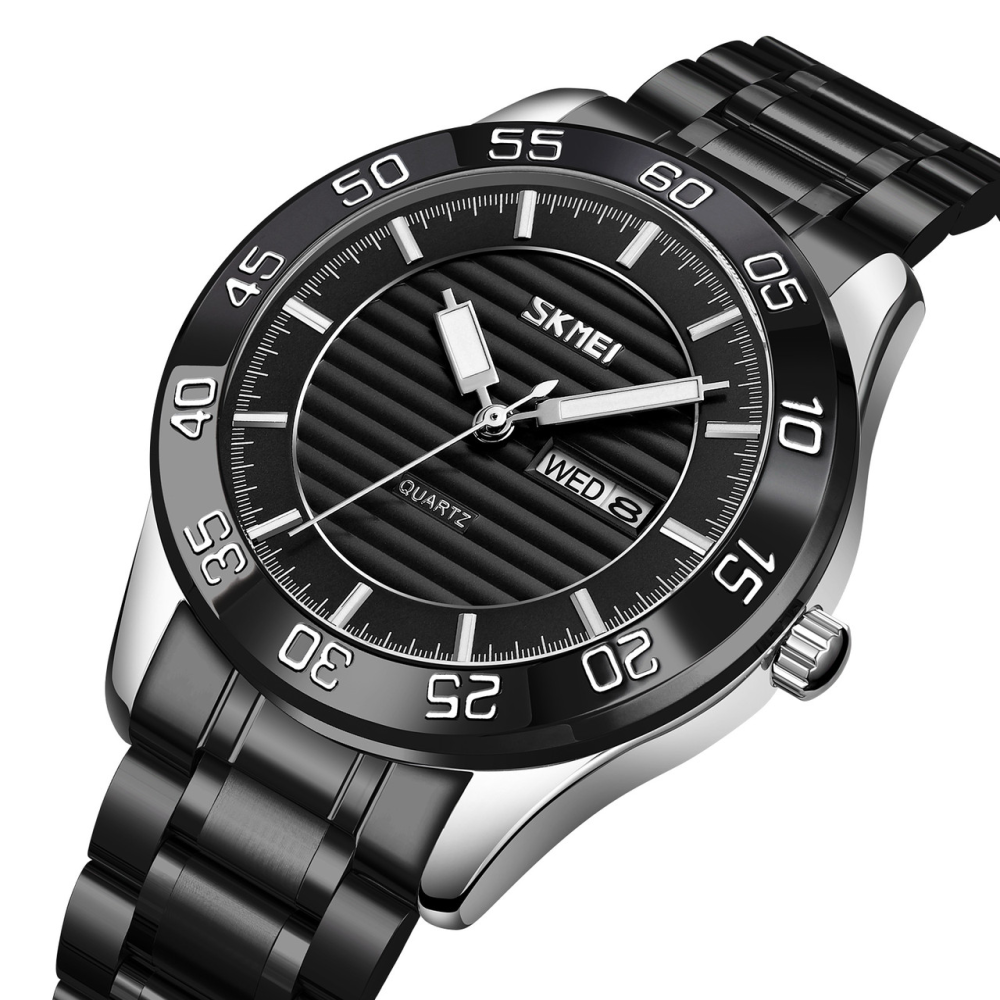Skmei 9293SIBKBK Silver-Black SALE