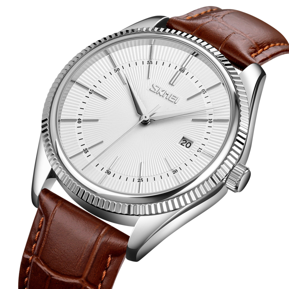 Skmei 9298SISIBN Silver Silver-Brown SALE