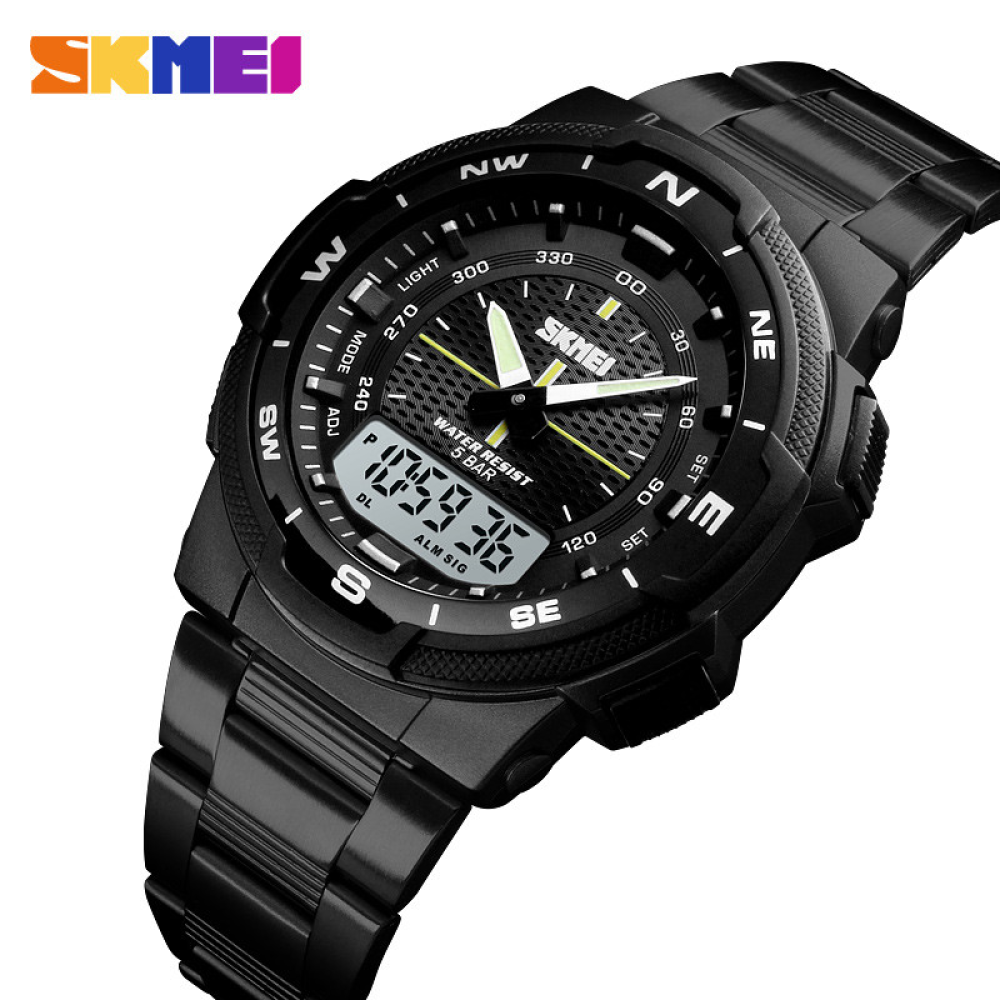 Skmei 1370BKWT Black-White SALE