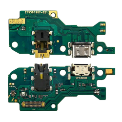 Разъём зарядки для Samsung M305/A407 Galaxy M30 (2019)/A40S China (2019) на плате с микрофоном и компонентами