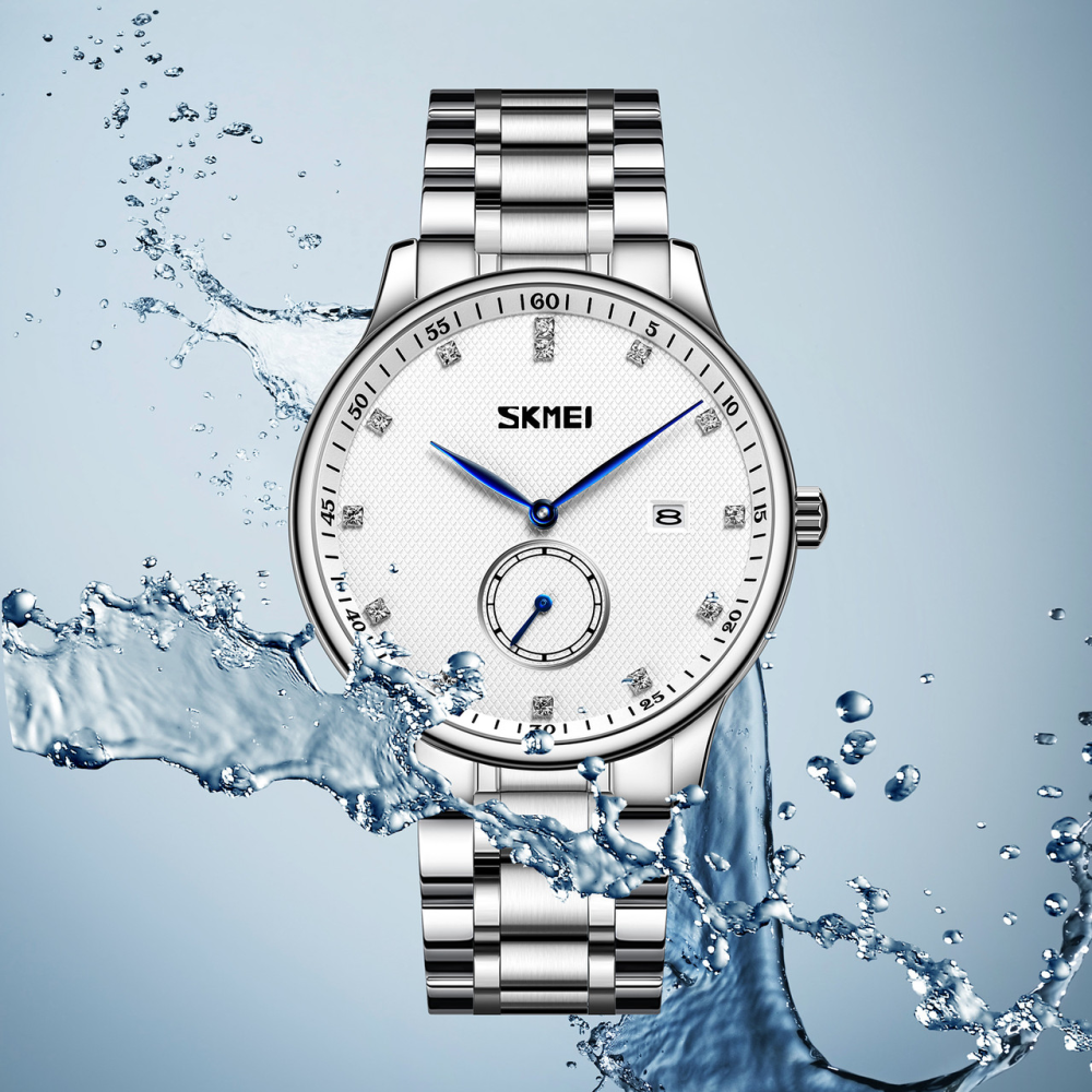 Skmei 9297SI Silver Stones