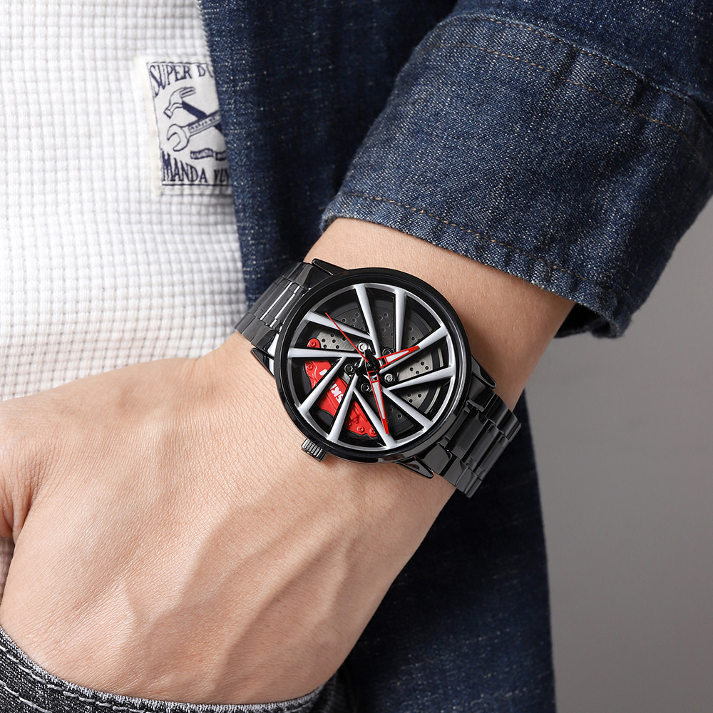 Skmei 1990C Black Red-Silver