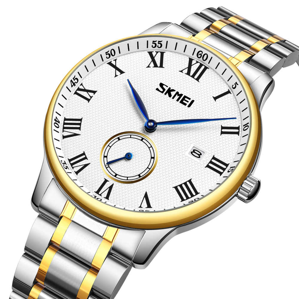 Skmei 9297GDSI-RN Gold-Silver Rom
