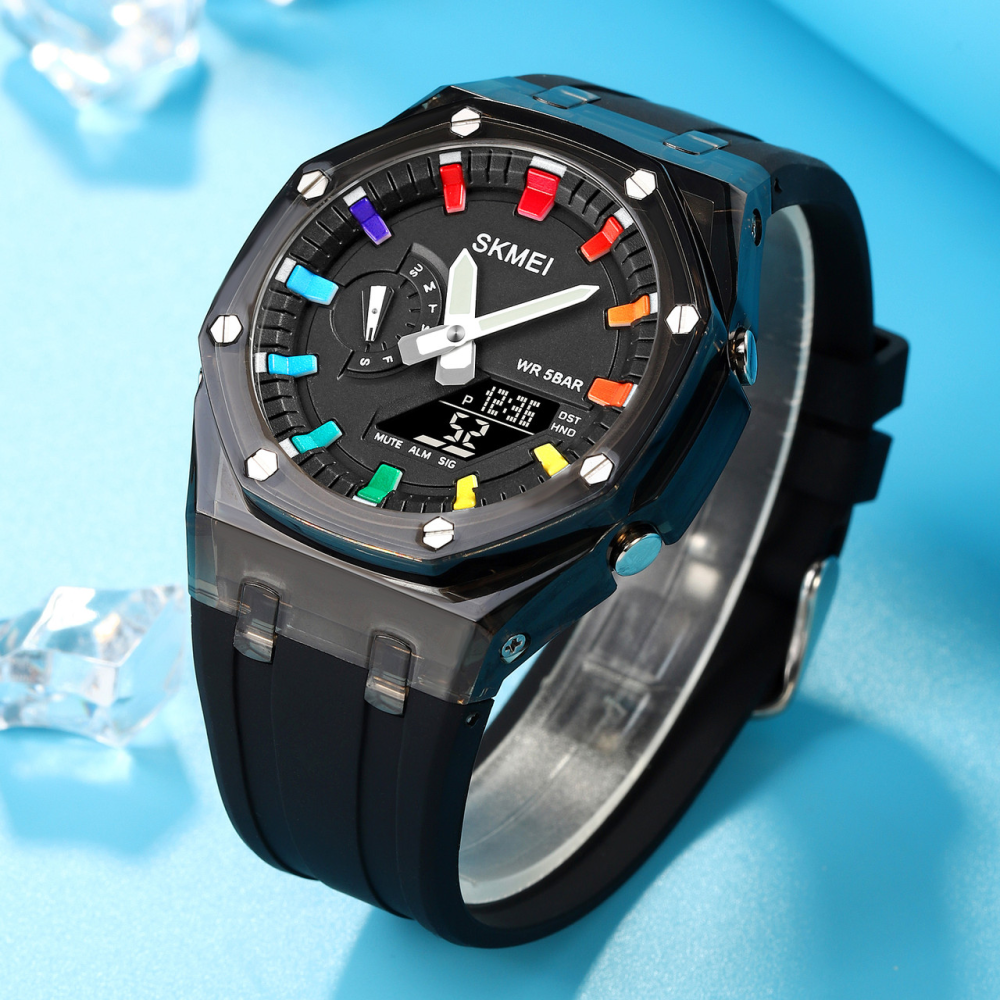 Skmei 2100BKWT Black-White SALE