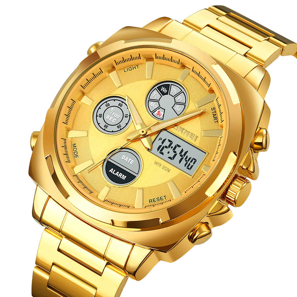 Skmei 1673GDGD Gold-Gold SALE