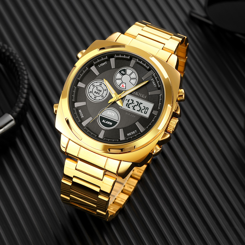 Skmei 1673GDBK Gold-Black SALE