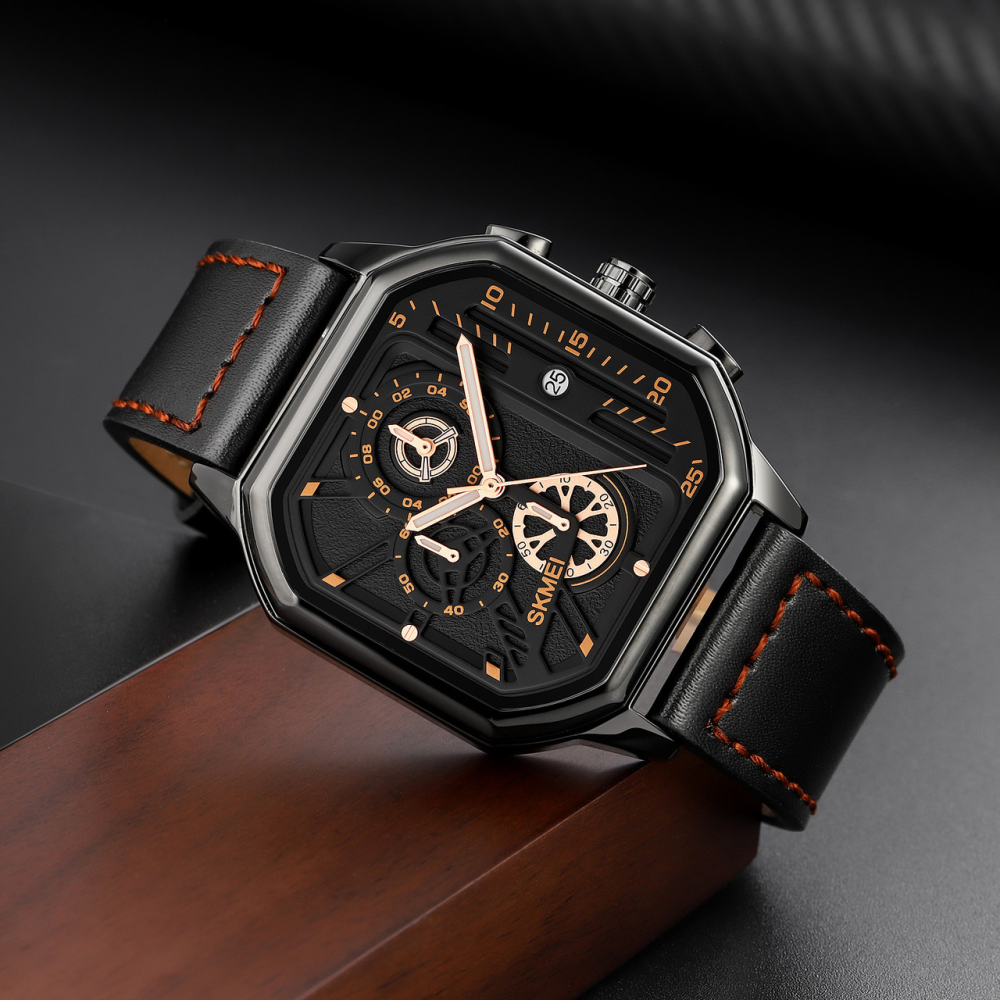 Skmei 1963BKRG Black-Rose-Gold SALE
