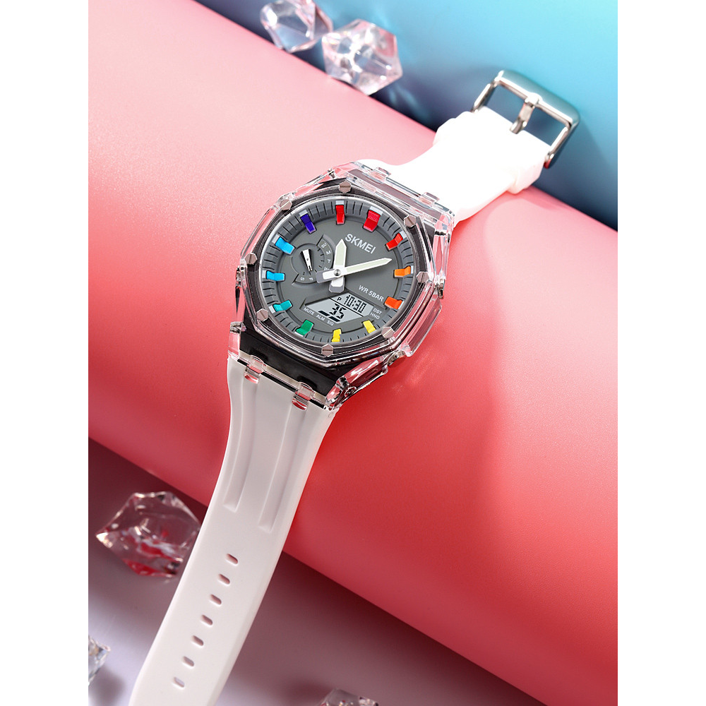 Skmei 2100WTGY White-Grey SALE