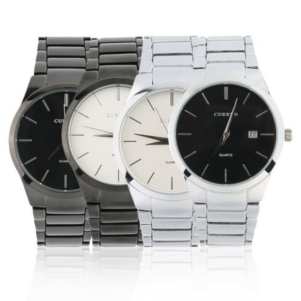 Curren 8106 Silver-White