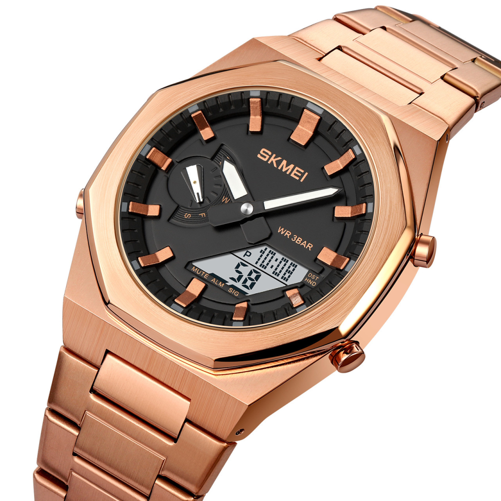 Skmei 1816RGWT Rose Gold-White SALE