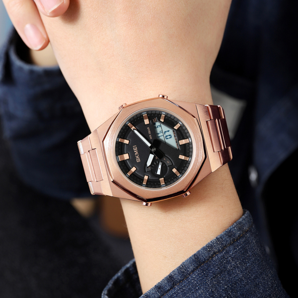 Skmei 1816RGWT Rose Gold-White SALE