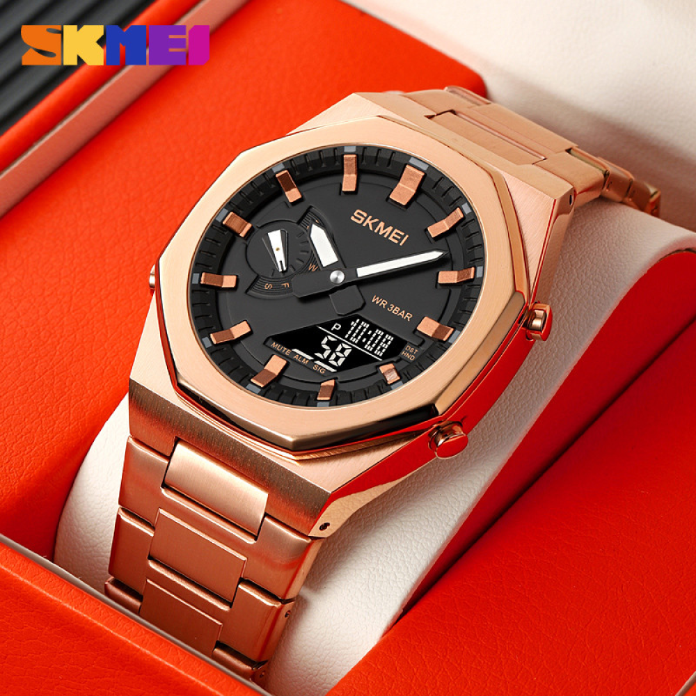 Skmei 1816RGBK Rose Gold-Black