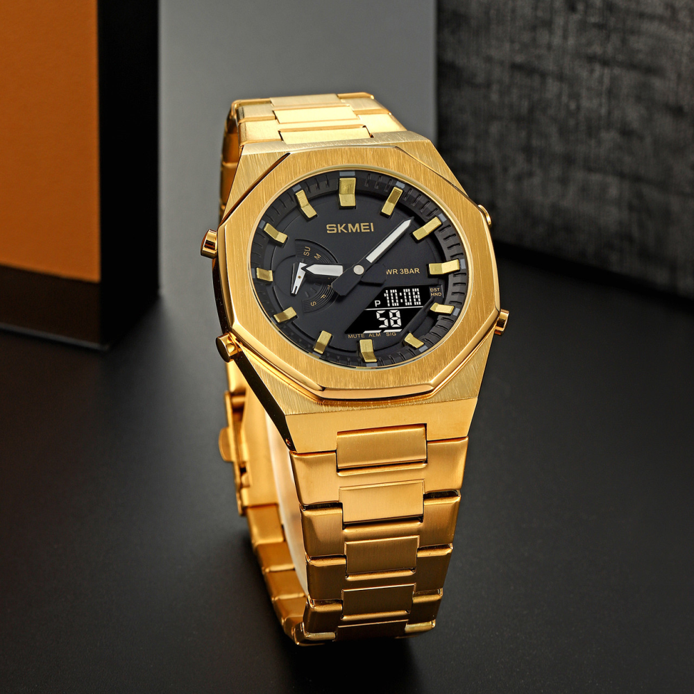 Skmei 1816GDBK Gold-Black
