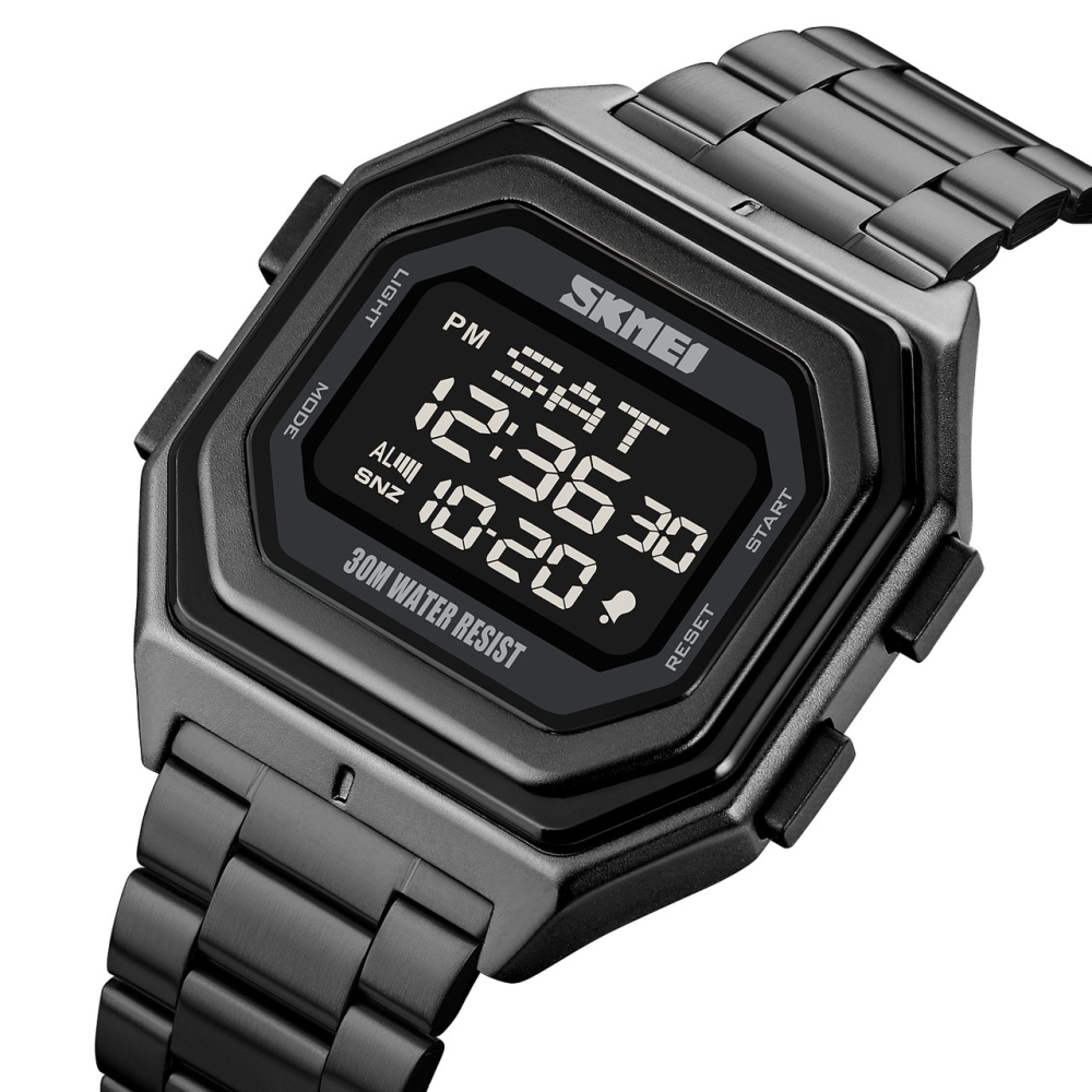 Skmei 1875SBK All Black Steel