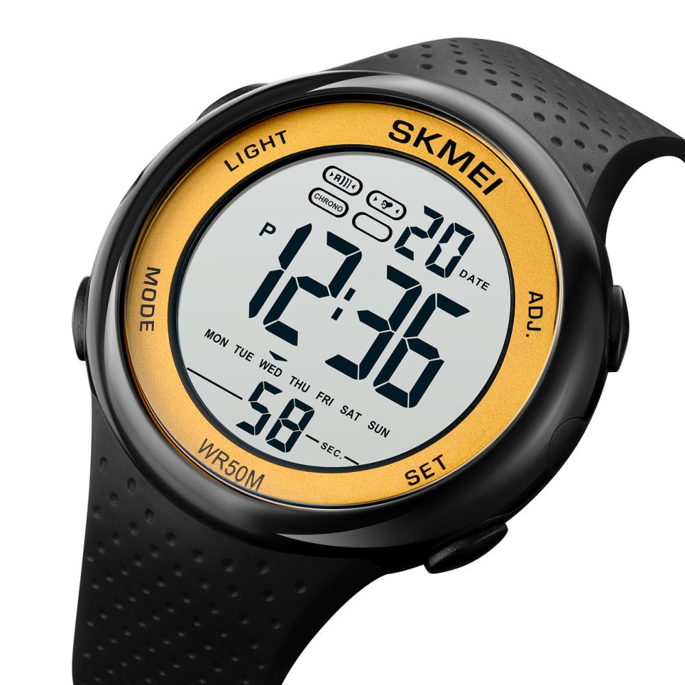 Skmei 1856BKGD Black-Gold SALE