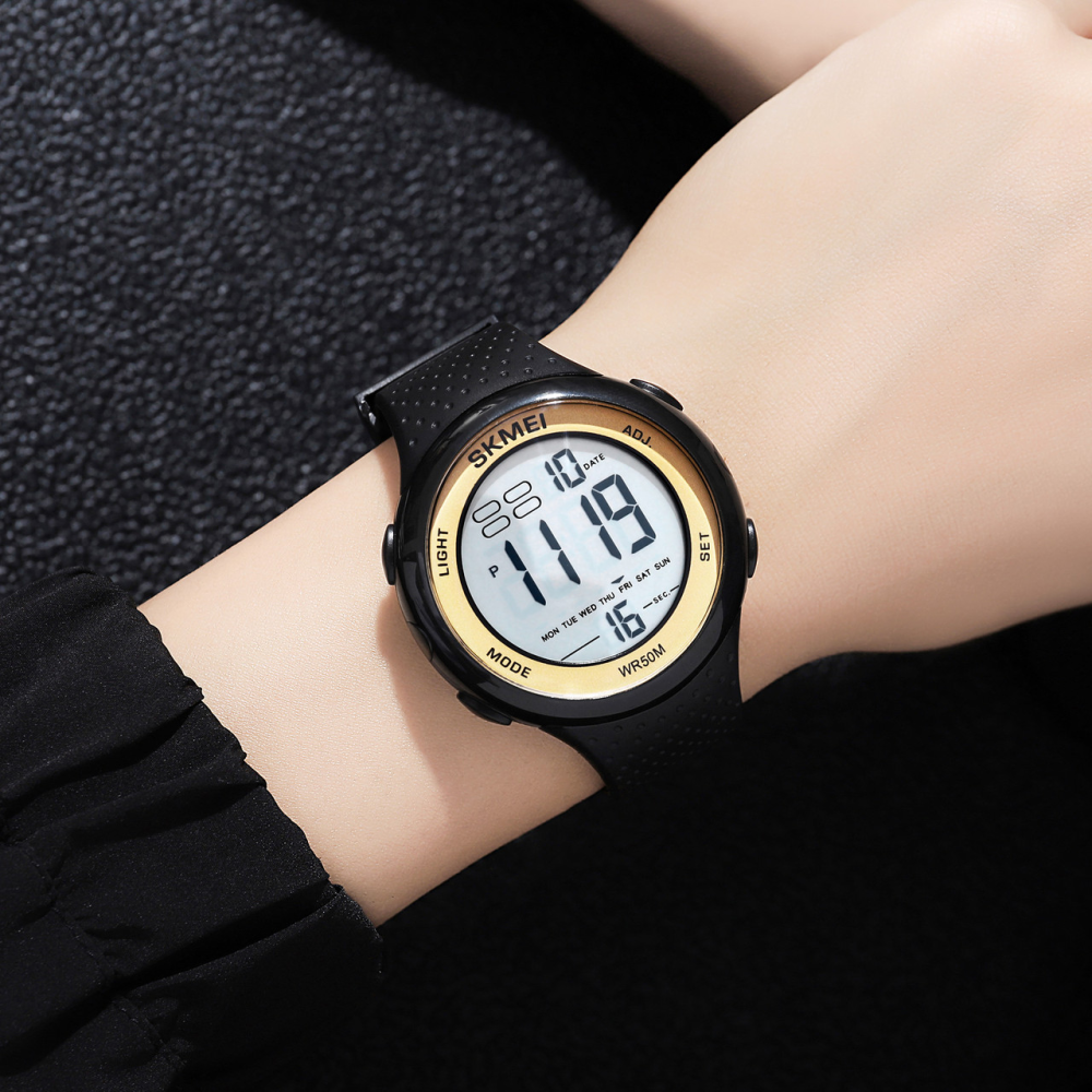 Skmei 1856BKGD Black-Gold SALE