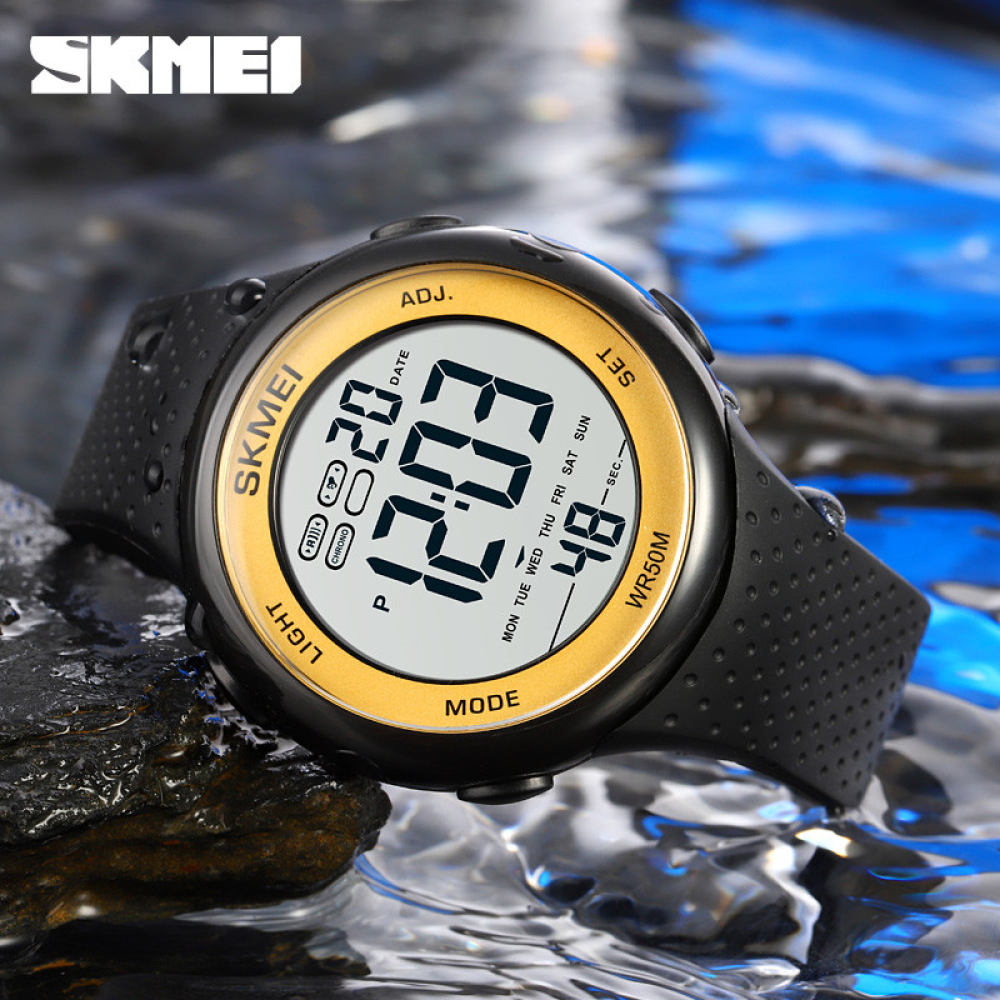 Skmei 1856BKGD Black-Gold SALE