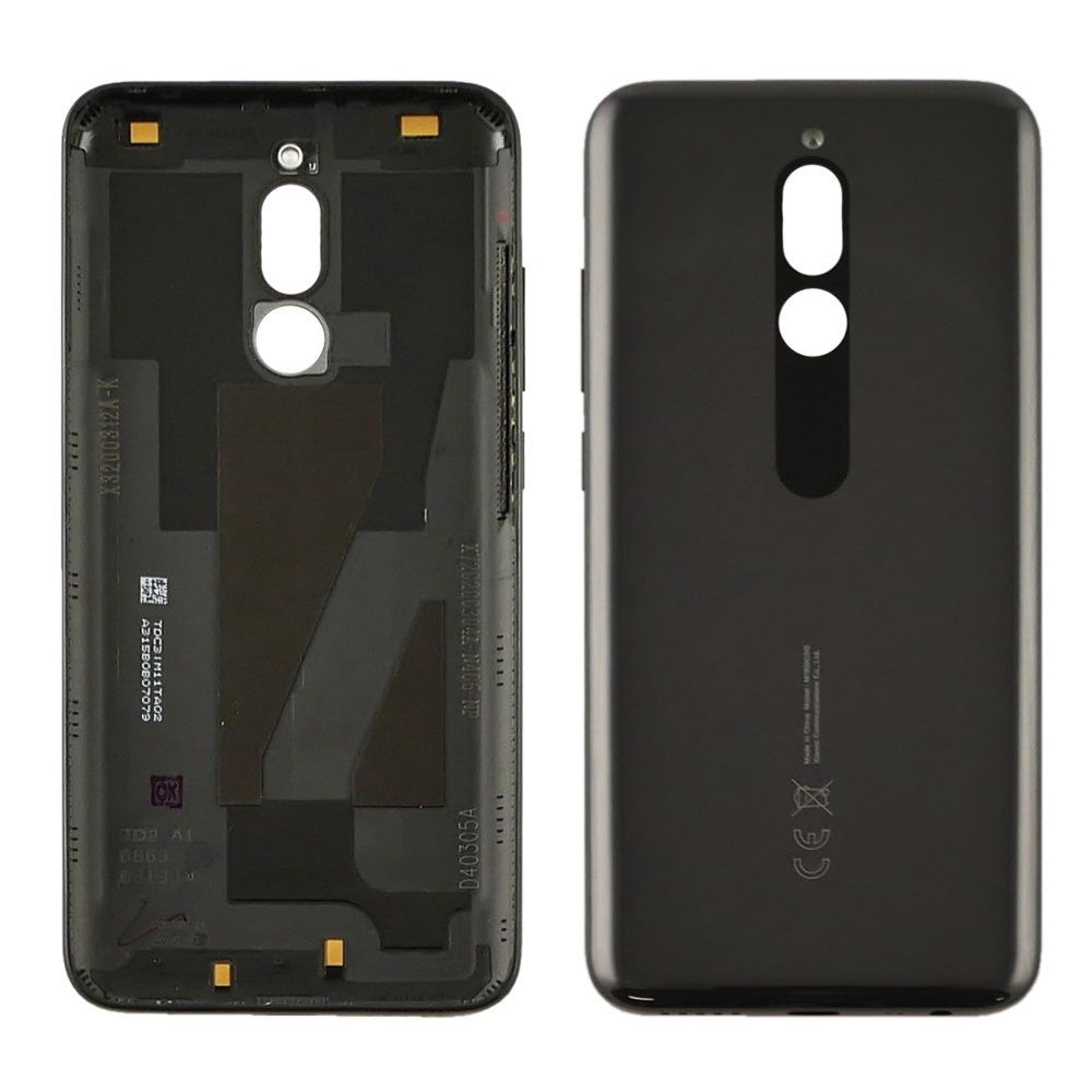 Задняя крышка для Xiaomi Redmi 8 Black (чёрная)