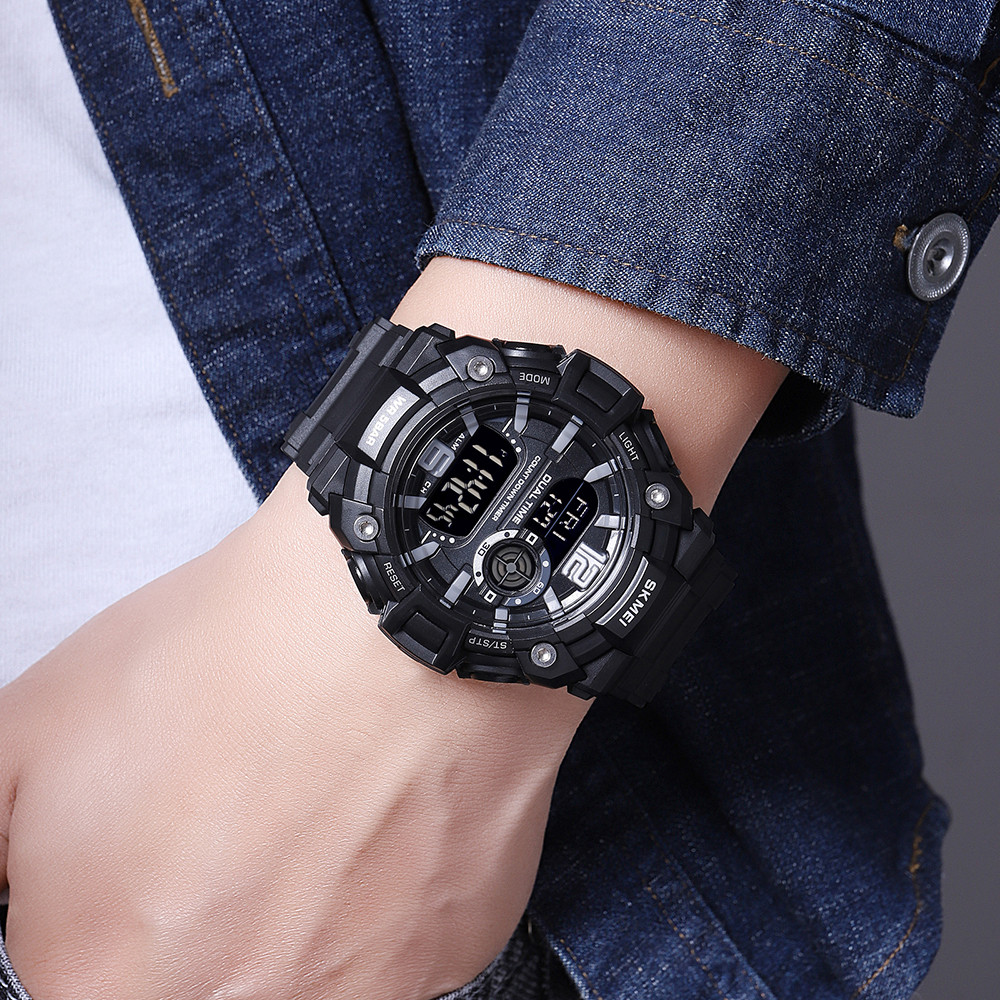 Skmei 2018BKWT Black-White SALE