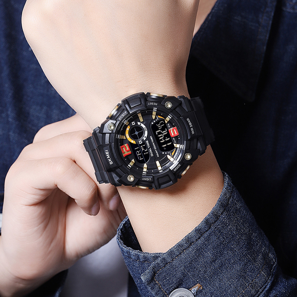 Skmei 2018GDBK Gold-Black SALE