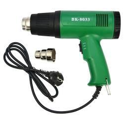 Термофен Baku BK-8033 (1600W/220V, температурные режимы 400 и 600 гр. C) Термофен Baku BK-8033 (1600W/220V, температурные режимы 400 и 600 гр. C)