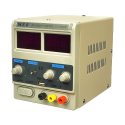 Блок питания лабораторный WEP PS-1502D+ USB, 15V, 2A, цифровая индикация