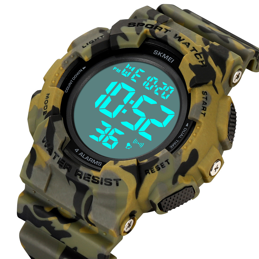 Skmei 2081CMGNWT Camo Green-White STOPPED