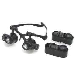 Бинокуляры NO.9892G с LED подсветкой (4 пары линз d=20mm, 10х/15х/20х/25х) Бинокуляры NO.9892G с LED подсветкой (4 пары линз d=20mm, 10х/15х/20х/25х)