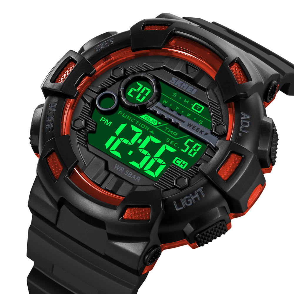 Skmei 2110BKOG Black-Orange SALE