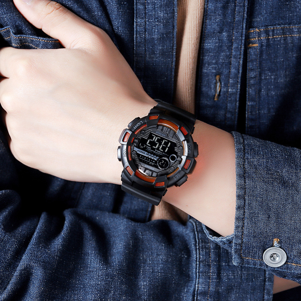 Skmei 2110BKOG Black-Orange SALE