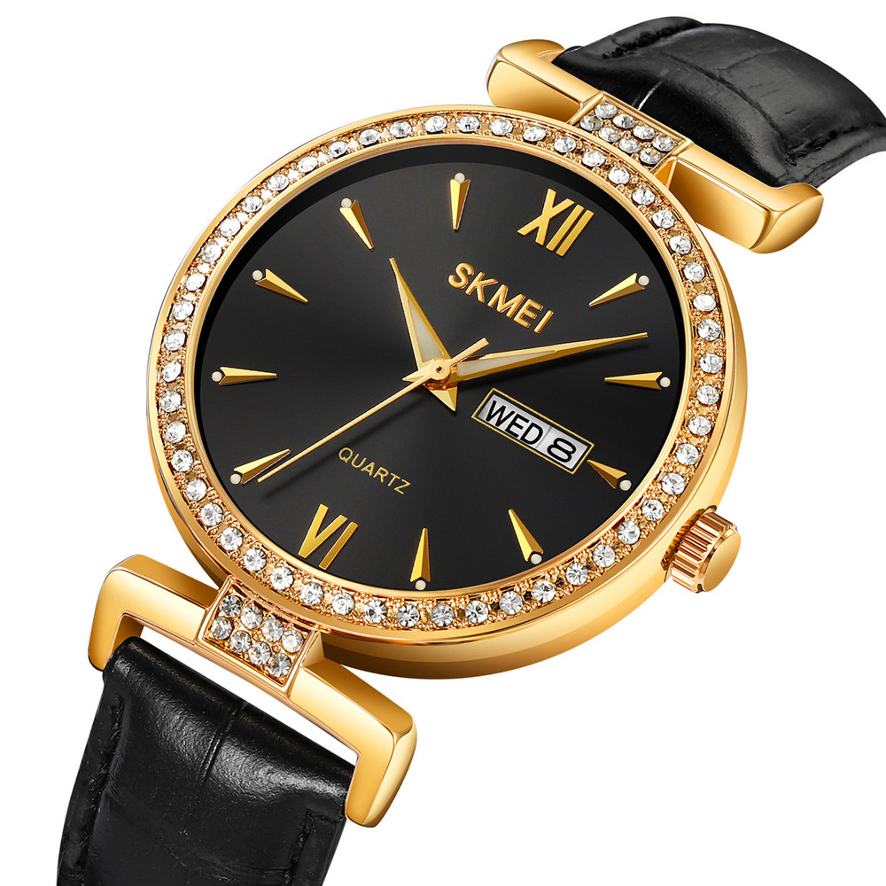 Skmei 2090GDBKBK Gold Black-Black